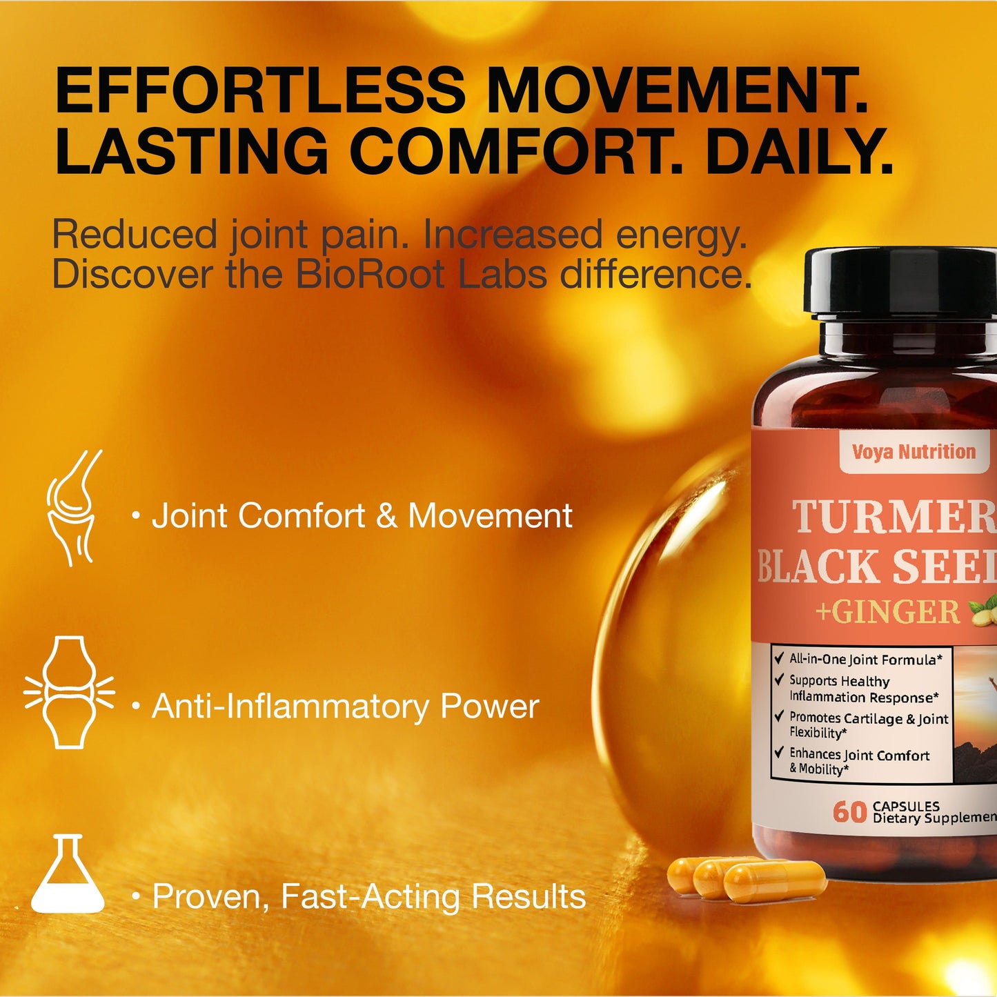 Joint Support Supplement for Women and Men - Novolune