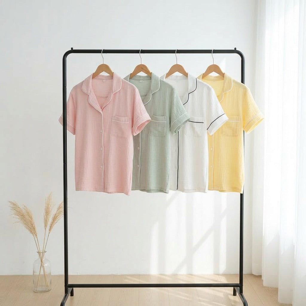 Pijama de Musselina Curto