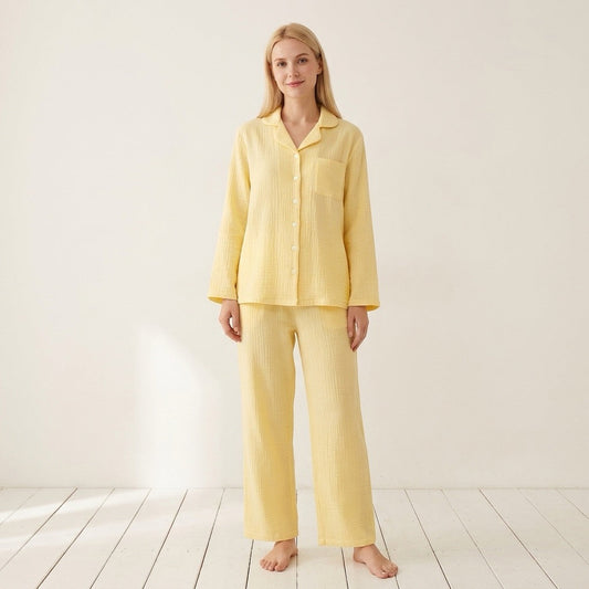 Pijama de Musselina Liso