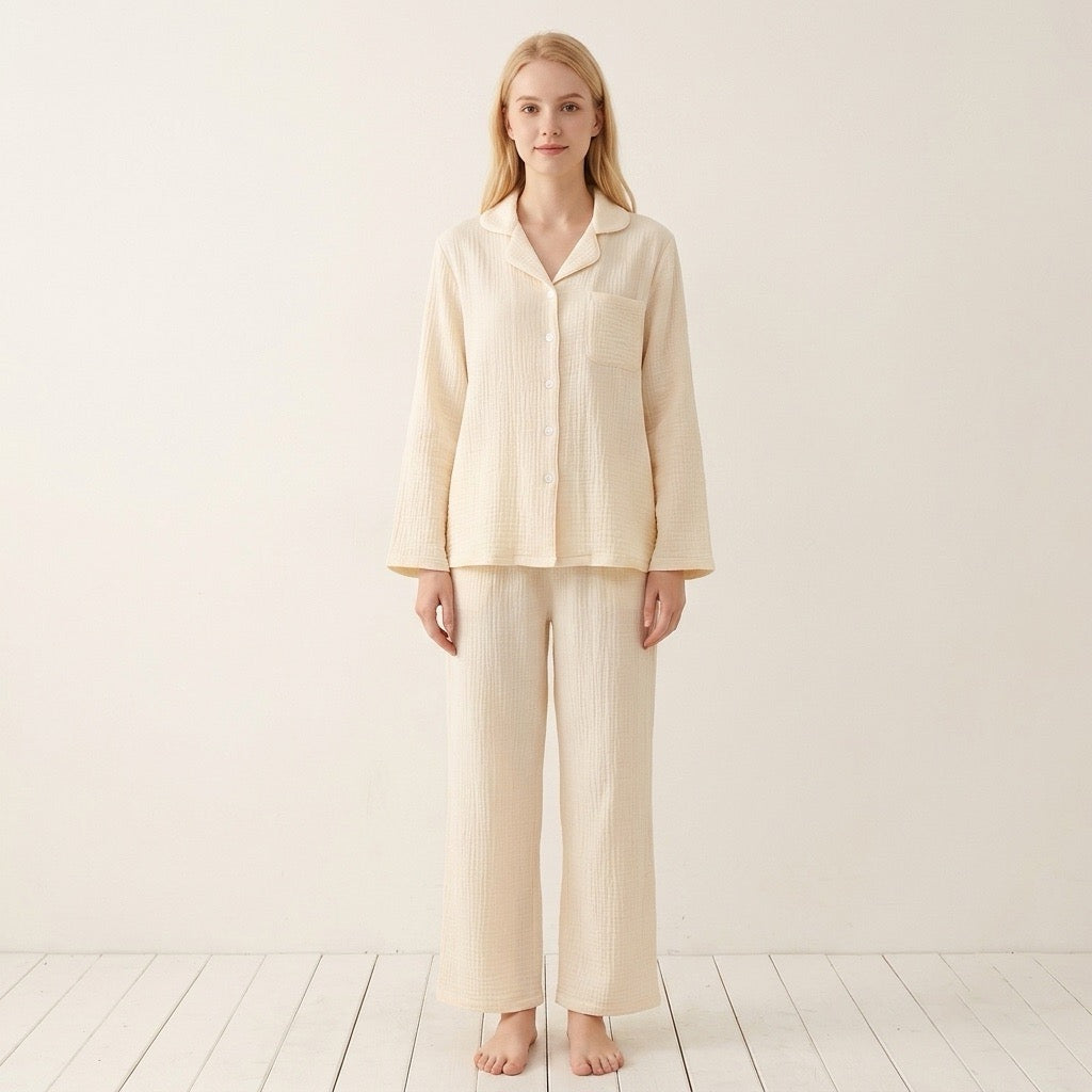 Pijama de Musselina Liso