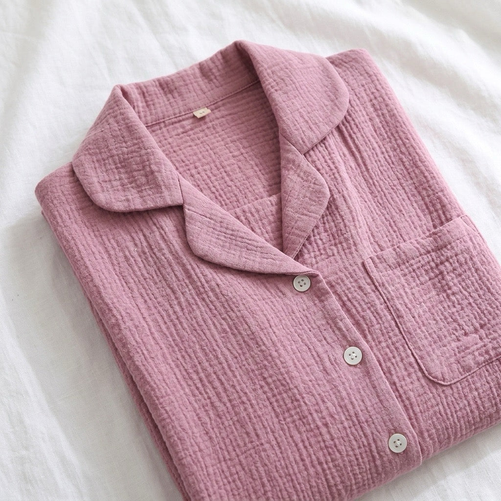 Pijama de Musselina Liso