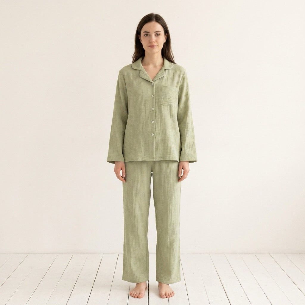 Pijama de Musselina Liso