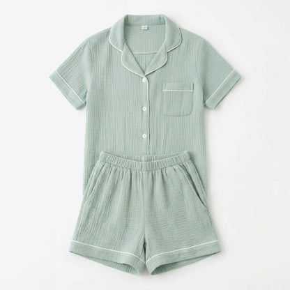 Pijama de Musselina Curto