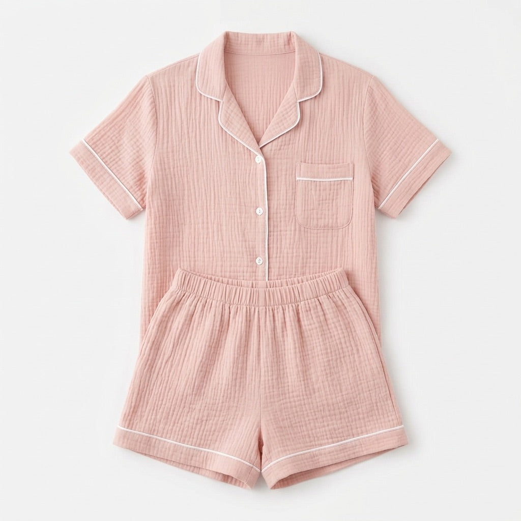 Pijama de Musselina Curto