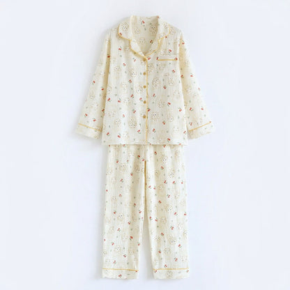 Pijama de Musselina Floral